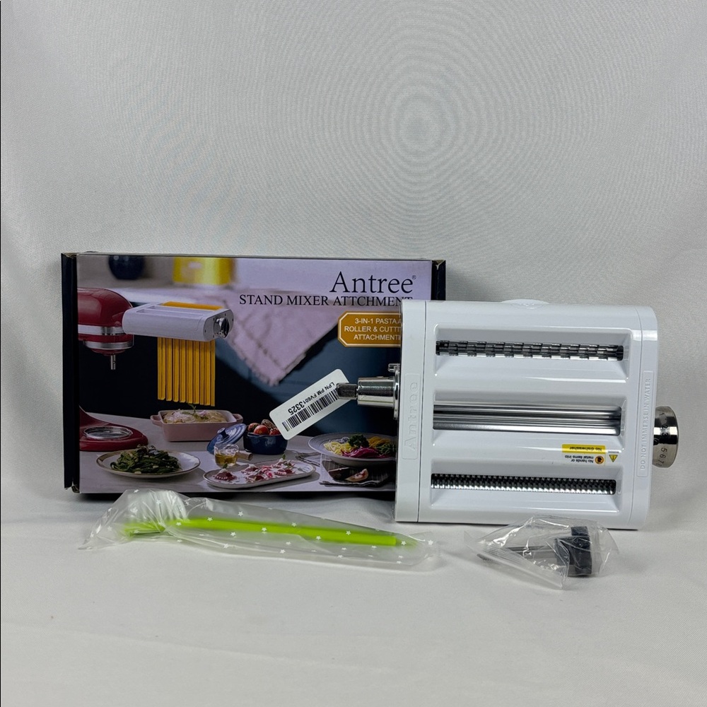 Antree Pasta Maker Attachment 3 in 1 Set for KitchenAid Stand Mixers